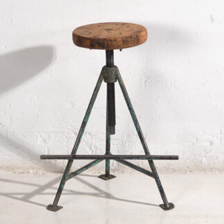 Industrial style swivel stool (c.1960) #2