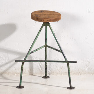 Industrial style workshop stool (c.1960) #4