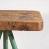 Tabouret carré de style industriel (c.1960) #7 – Image 4