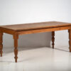 Mesa larga antigua de madera maciza (c.1920) #53