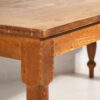 Mesa larga antigua de madera maciza (c.1920) #53 - Imagen 3