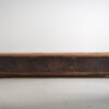 Antique long trunk painted with floral motifs (c.1876) #1