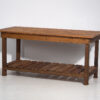 Antique solid wood kitchen island (c.1920) #5
