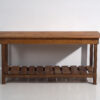 Antique solid wood kitchen island (c.1920) #5