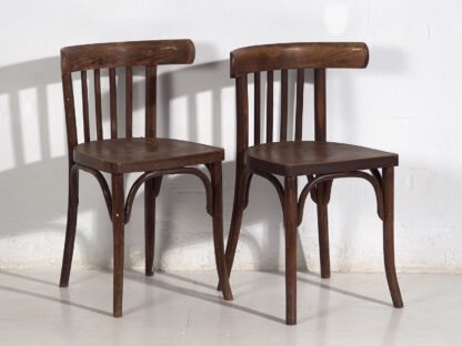 Bistrot chairs Thonet No.763 (c.1920). Set of 4 pieces #1