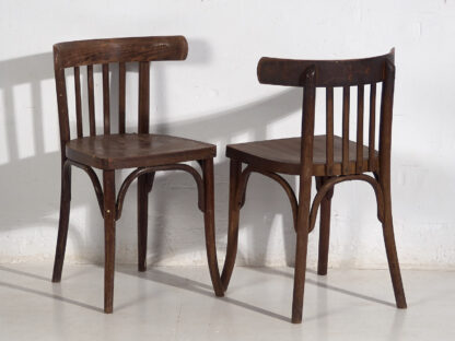 Bistrot chairs Thonet No.763 (c.1920). Set of 4 pieces #1