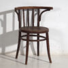 Chaises anciennes avec accoudoirs (vers 1920). Ensemble de 4 pièces #3