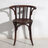 Chaises anciennes avec accoudoirs (vers 1920). Ensemble de 4 pièces #3