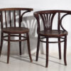 Chaises anciennes avec accoudoirs (vers 1920). Ensemble de 4 pièces #3