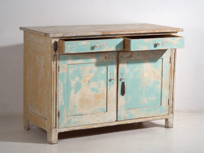 Sky blue antique bedroom dresser (c.1920)