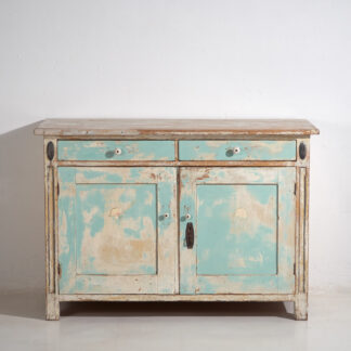 Sky blue antique bedroom dresser (c.1920)