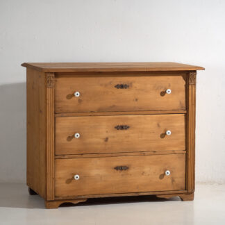 Provencal style antique wooden chest of drawers (c.1920) #24