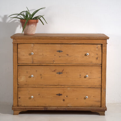 Antigua cajonera de madera maciza (c.1920) #25