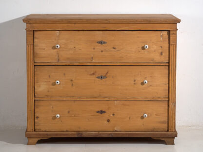 Antique solid wood chest of drawers (c.1920) #25