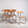 Conjunto de sillas vintage (c.1970). Conjunto de 6 piezas