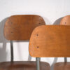 Sillas retro estilo Mid-Century (c.1950). Conjunto de 6 piezas - Imagen 6