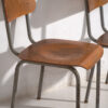 Sillas retro estilo Mid-Century (c.1950). Conjunto de 6 piezas - Imagen 8
