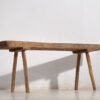 Ancien banc en bois massif (c.1920)