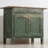 Cómoda verde antigua de madera maciza (c.1920) #58
