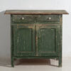 Cómoda verde antigua de madera maciza (c.1920) #58