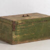 Antiguo cofre de madera maciza (c.1920) #77