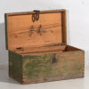 Antiguo cofre de madera maciza (c.1920) #77