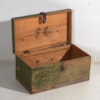 Antiguo cofre de madera maciza (c.1920) #77