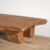 Antique solid wood side table (c.1920) #17 - Image 10