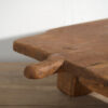 Mesa baja antigua de madera maciza (c.1920) #5 - Imagen 4