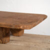 Mesa baja antigua de madera maciza (c.1920) #5 - Imagen 10