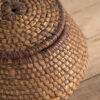 Antique basket with lid (c.1920) #3 - Image 3