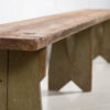 Ensemble de tables et de bancs anciens (c.1920). Ensemble de 3 pièces – Image 16