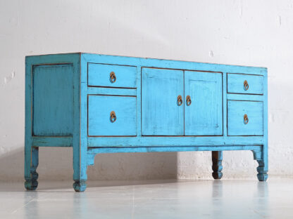 Meuble TV bleu turquoise