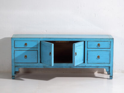 Meuble TV bleu turquoise