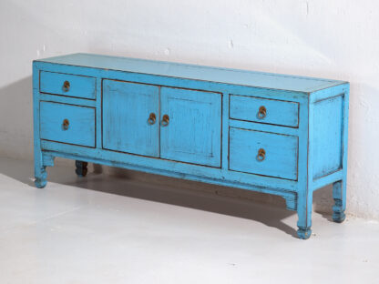 Meuble TV bleu turquoise