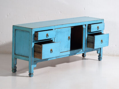 Meuble TV bleu turquoise