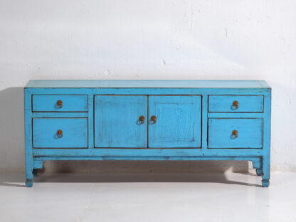 Meuble TV bleu turquoise