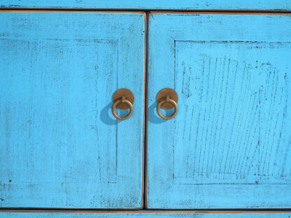 Meuble TV bleu turquoise – Image 11