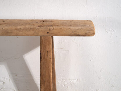 Banc ancien de style primitif (c.1870) #70 – Image 8