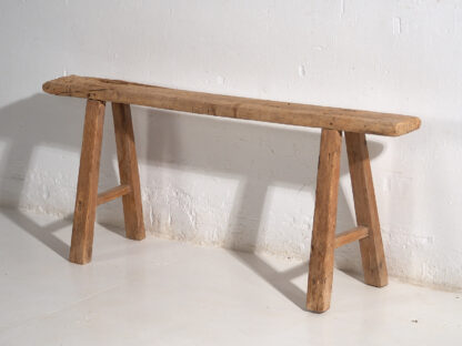 Banc ancien de style primitif (c.1870) #70