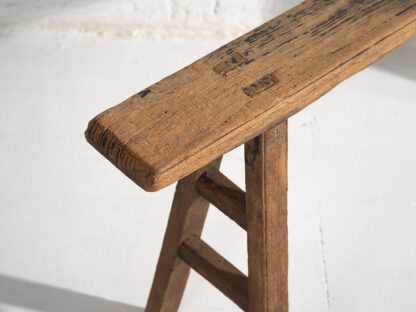 Ancien banc chinois (c.1870) #71 – Image 3