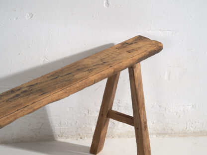 Ancien banc chinois (c.1870) #71 – Image 4
