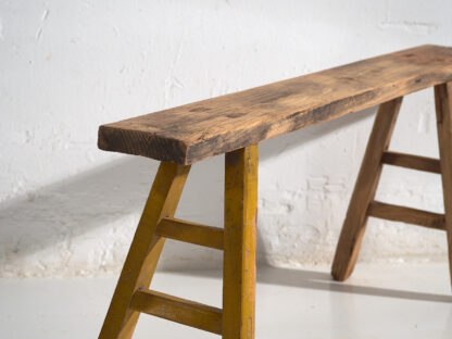 Banc pour pied du lit ancien (c.1870) #72 – Image 5