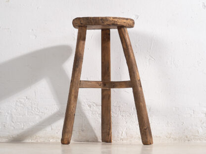 Antique handmade stool (c.1900) #12