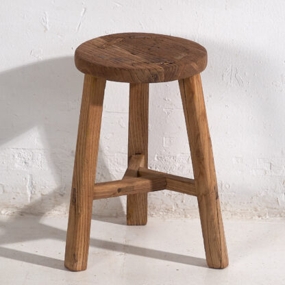 Antique primitive style stool (c.1900) #14