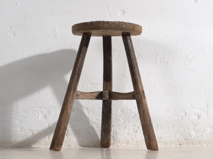 Antique primitive stool (c.1920) #17