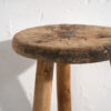 Antiguo taburete de madera maciza (c.1900) #24 - Imagen 4