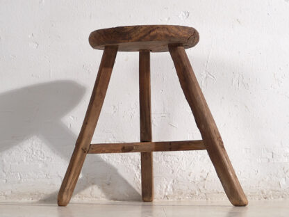 Antique wabi sabi style stool (c.1900) #25