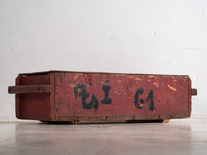 Cofre rectangular vintage (c.1940) #1