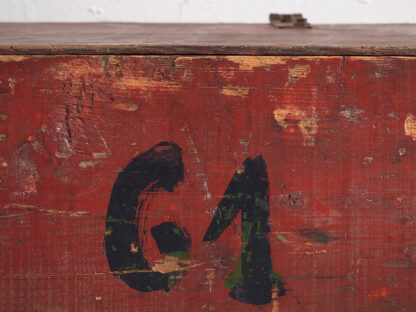 Cofre rectangular vintage (c.1940) #1 - Imagen 10